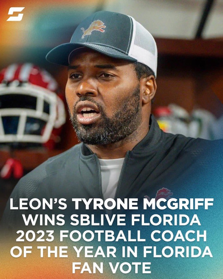 Leon and McGriff bounced back from a 1-9 season in 2022 to finishing above .500 in 2023 👏🏈 Read more here ⬇️: highschool.si.com/florida/2024/0… @SBLiveSports @SBLiveFL @LeonLionsFB @mcgriff_tyrone @LeonSchools #flhsfb