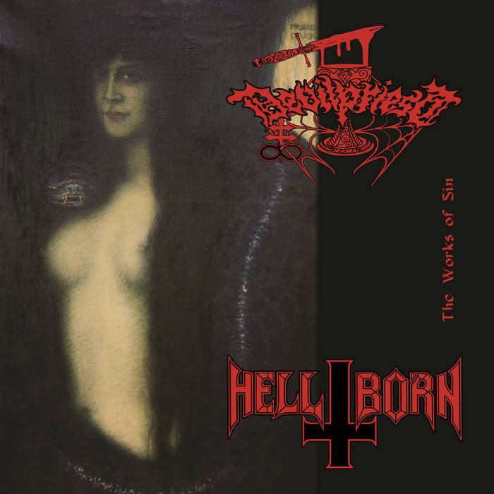 Released today!

#HellBorn / #Devilpriest
The Works of Sin - split

#speedmetal #thrashmetal #blackmetal #blacknroll