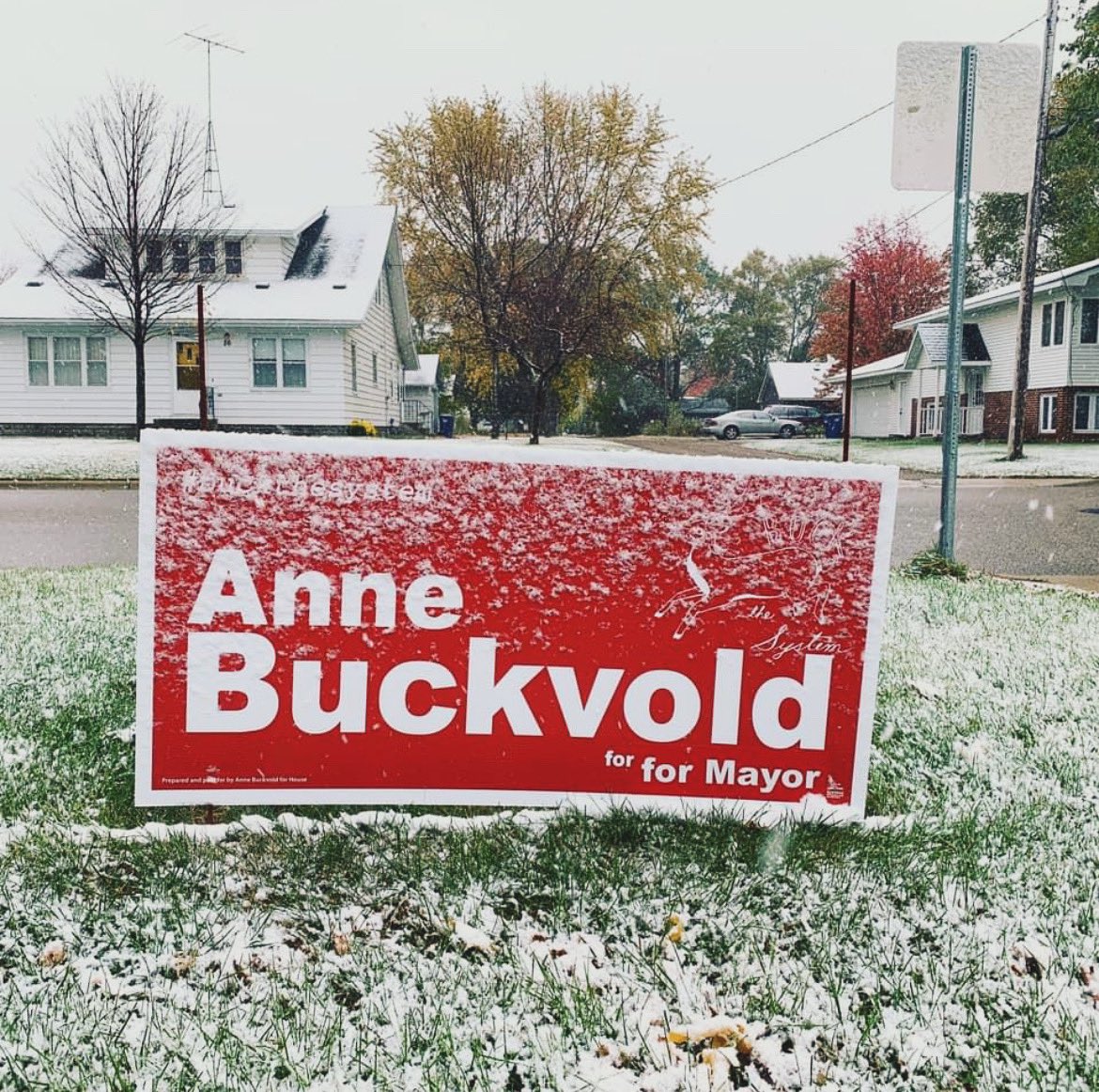 ABuckvold's tweet photo. Revisions coming soon, but honestly not much.
Going for mayor again here in 2024. β€οΈ
#buckthesystem #stcloudmn https://t.co/Y6wCdMBrYj