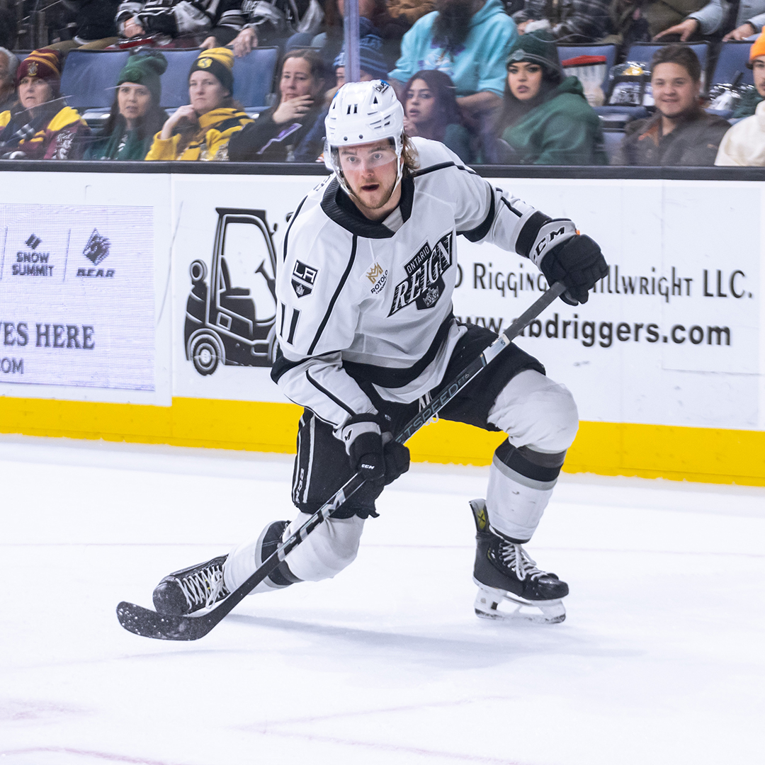 ontarioreign's tweet photo. ROSTER: The @LAKings have loaned forwards Samuel Fagemo and Alex Turcotte as well as defender Brandt Clarke to the #ReignTrain. 
📰 https://t.co/BaVT4aZg4n https://t.co/qWQWHAnouf