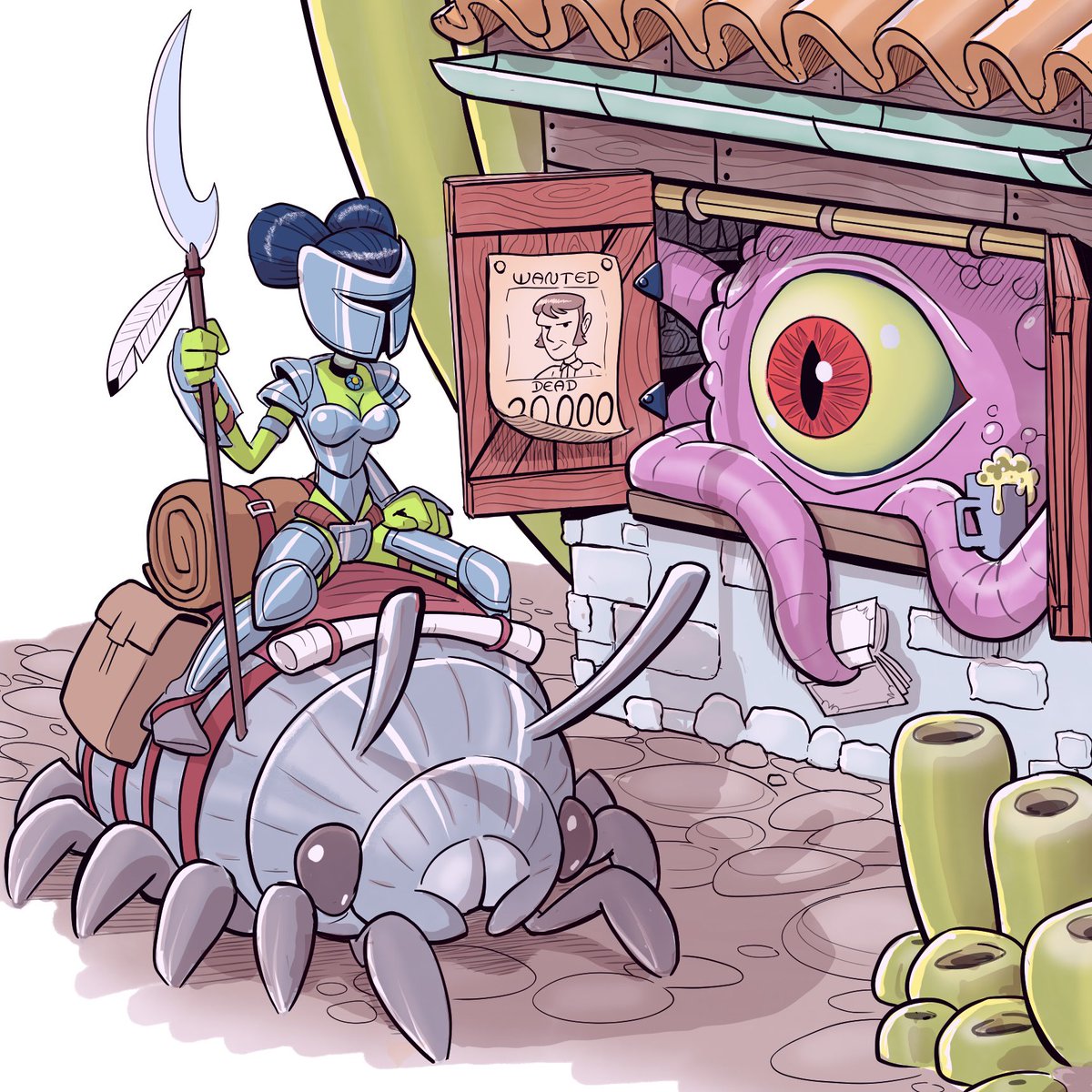 Tonycartoonish's tweet image. #outpost For #throwbackthursday #tbt #characterdesign #goblin #adobefresco