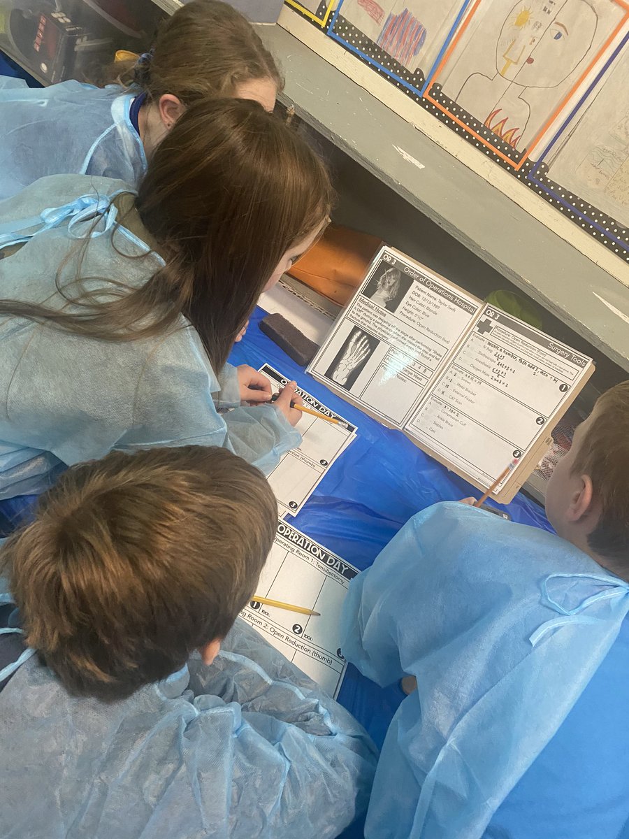 🔬 Spent the afternoon in the Operation Hospital with students-turned-surgeons! 🚑 Solving equations was the prescription for success, and now they're ready to heal the world, one math problem at a time! 💡 #STEMeducation