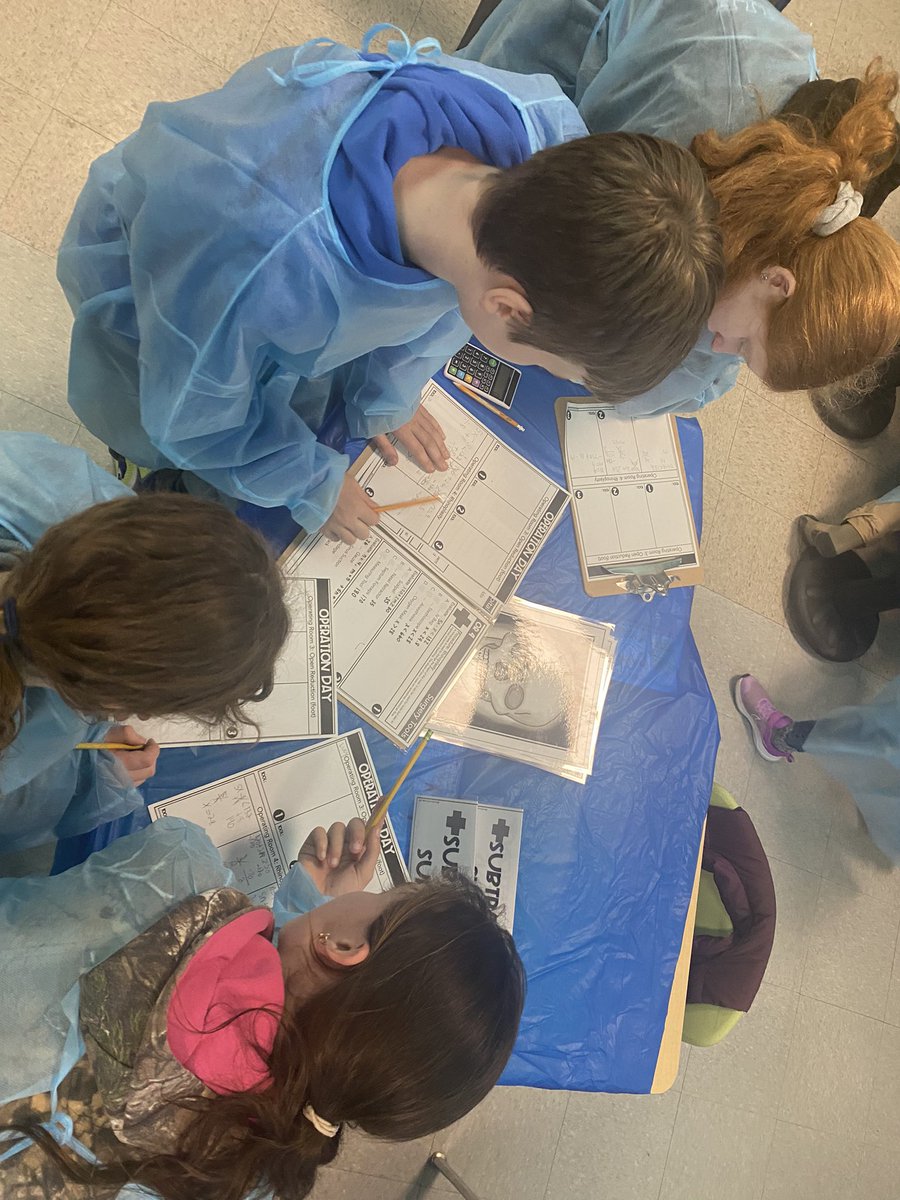 MeesonAlexa's tweet photo. ��� Spent the afternoon in the Operation Hospital with students-turned-surgeons! 🚑 Solving equations was the prescription for success, and now they're ready to heal the world, one math problem at a time! 💡 #STEMeducation https://t.co/KhDq3acMNh