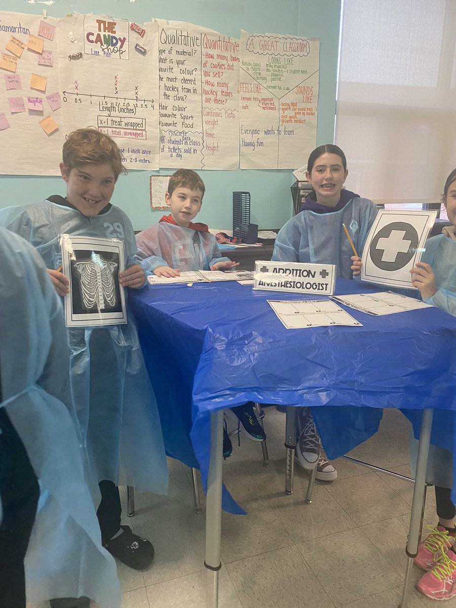 MeesonAlexa's tweet photo. ��� Spent the afternoon in the Operation Hospital with students-turned-surgeons! 🚑 Solving equations was the prescription for success, and now they're ready to heal the world, one math problem at a time! 💡 #STEMeducation https://t.co/KhDq3acMNh