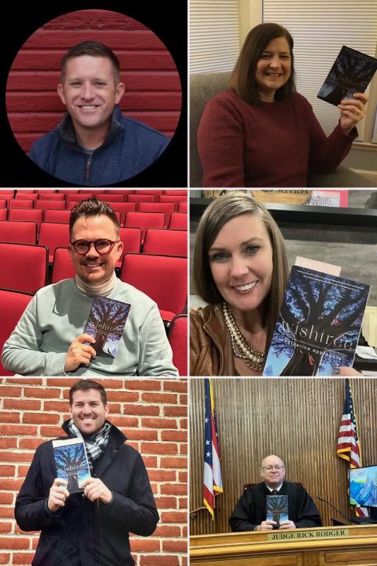 Our final group of guest readers for our “One School, One Book,” The Wishtree! Thank you! #PTBM #navinrocks