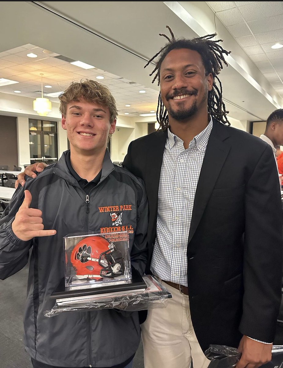 Nico Walters (@nicowalters_fb) on Twitter photo Grateful to receive outstanding special teams player of year award and blessed to be surrounded by great teammates and coaches to help me grow as a better athlete and man. WP4L ⚫️🟠<a href="/Coach_Casper/">Coach Casey Casper</a> <a href="/TheChrisRubio/">Rubio Long Snapping®</a> <a href="/CoachHoats/">Coach Chris Hoats</a> <a href="/D_Benson17/">CoachDBensonWPHS</a> <a href="/CoachRuss92/">Craig Russell</a> <a href="/jxpouncey/">Jordan Xavier Pouncey</a> <a href="/brockwalters_fb/">Brock Walters</a> Grateful to receive outstanding special teams player of year award and blessed to be surrounded by great teammates and coaches to help me grow as a better athlete and man. WP4L ⚫️🟠<a href="/Coach_Casper/">Coach Casey Casper</a> <a href="/TheChrisRubio/">Rubio Long Snapping®</a> <a href="/CoachHoats/">Coach Chris Hoats</a> <a href="/D_Benson17/">CoachDBensonWPHS</a> <a href="/CoachRuss92/">Craig Russell</a> <a href="/jxpouncey/">Jordan Xavier Pouncey</a> <a href="/brockwalters_fb/">Brock Walters</a>