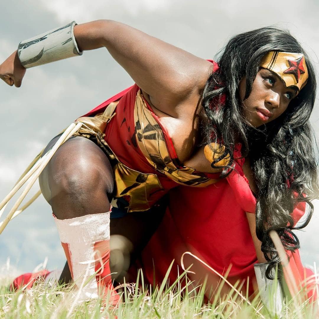 BibiBlossoms's tweet photo. Here's an old cosplay of me as Wonder Woman! I made the cosplay myself! What do you think?

📷: Anna S Photography

#29DaysOfBlackCosplay #BlackHistoryMonth https://t.co/9UQ97ZC6cv