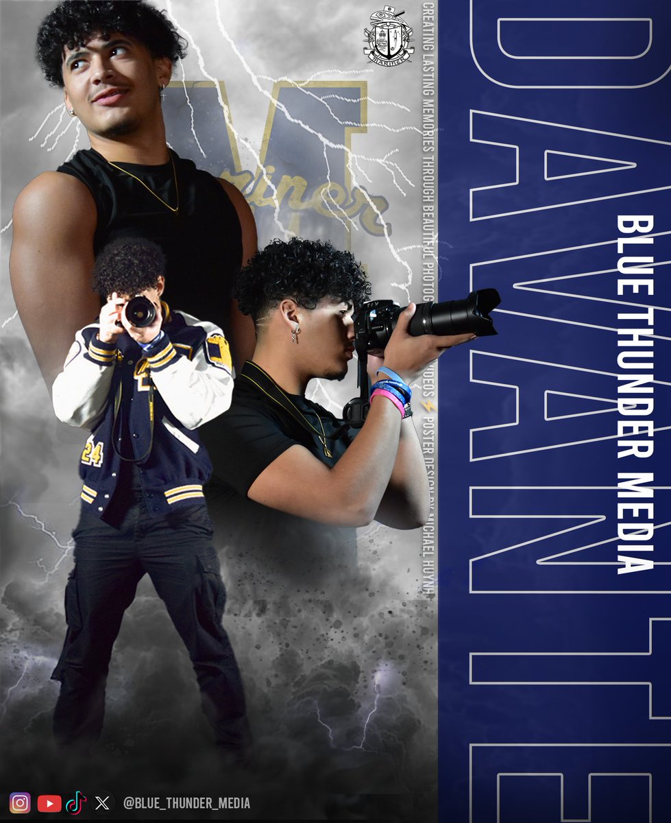 NextWaveSportss's tweet photo. The CEO of Blue Thunder Media
Davant'e Smith

Mariner high school https://t.co/Z3T7J8NHf1