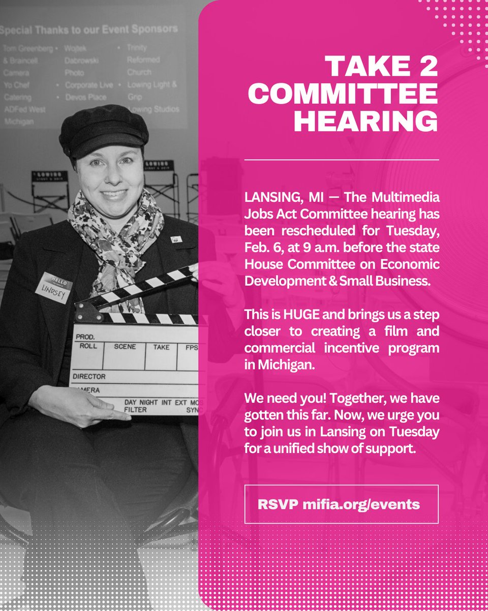 Despite a weather cancellation, we're thrilled to announce that the day we've all eagerly anticipated is upon us! Join us Tuesday, Feb. 6, at 9 a.m. in the House Office Building. 
To get more details and confirm your attendance, please visit mifia.org/events