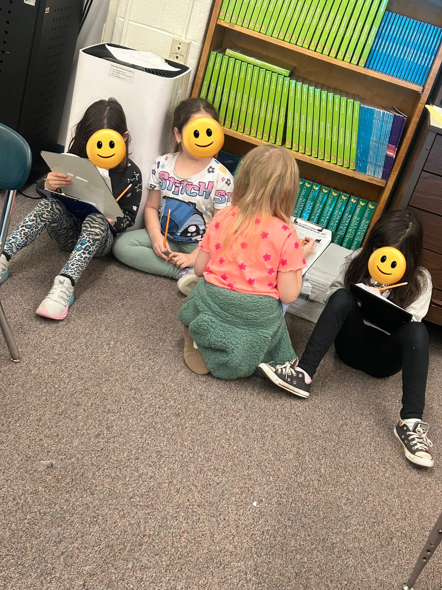 On the 100th day we worked together  to  crack the Math Mystery of the Stolen 100 Treats!! Ss reviewed +\- 10 & 100. They were super engaged. They didn’t even want to go out to recess! #lowtechday #100thday #FCPSVanguard #2ndgraders