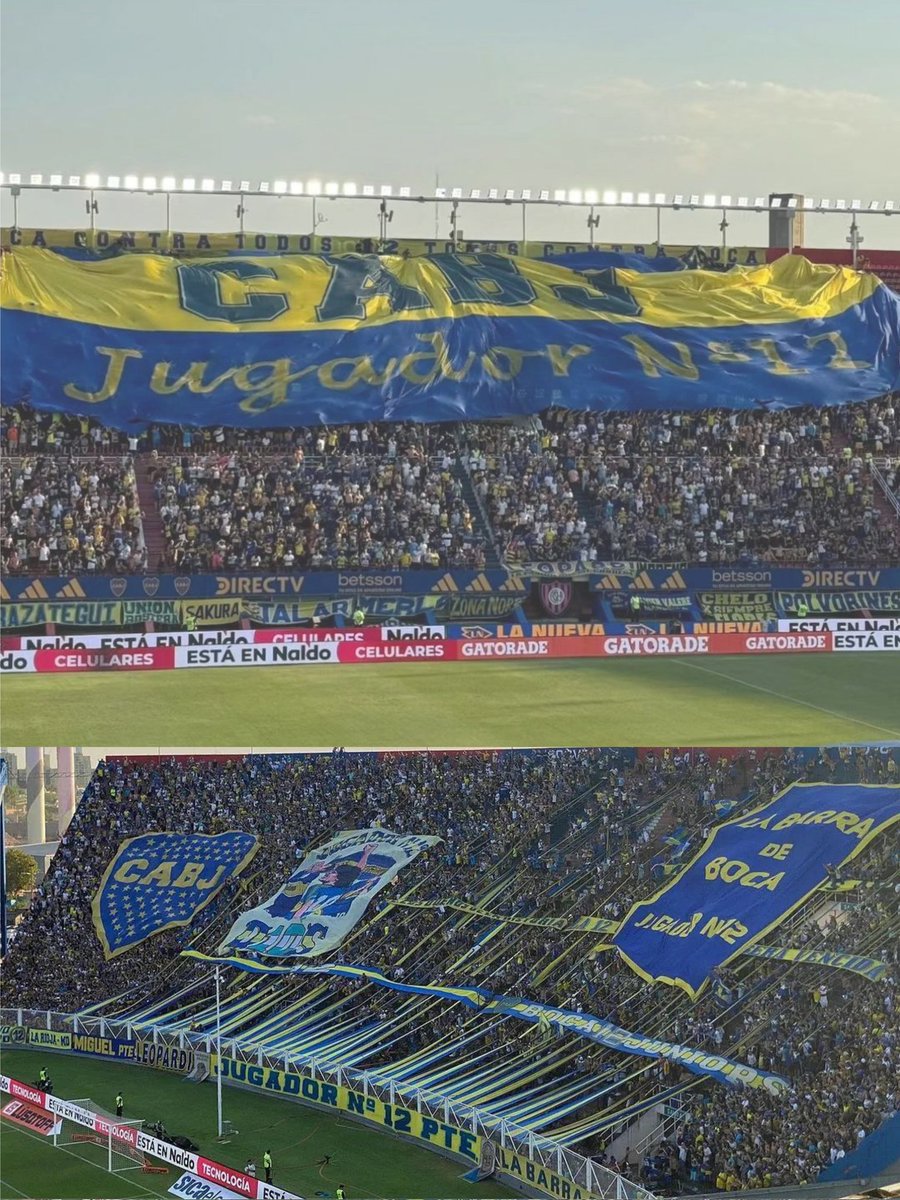 Barras_LATAM's tweet photo. 🇦🇷 La 12 y la gente de Boca en cancha de San Lorenzo https://t.co/LNOv5utCxM