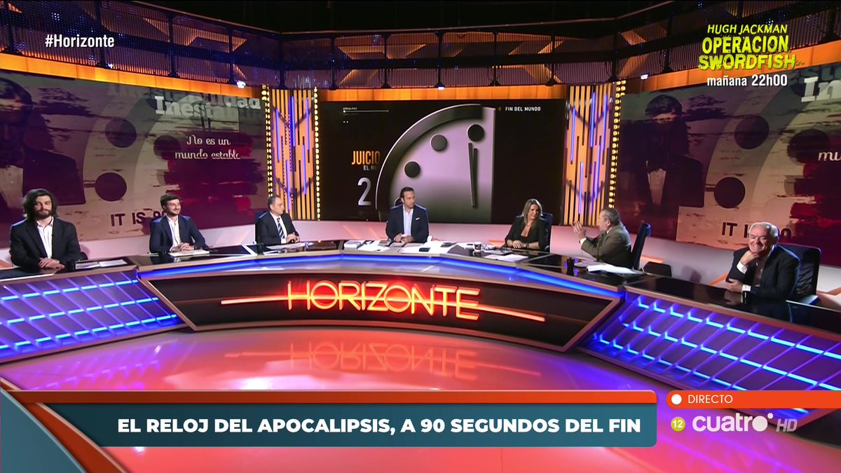 navedelmisterio's tweet photo. El reloj del apocalipsis, a 90 segundos del fin #Horizonte https://t.co/OzaJ3fQYNH
