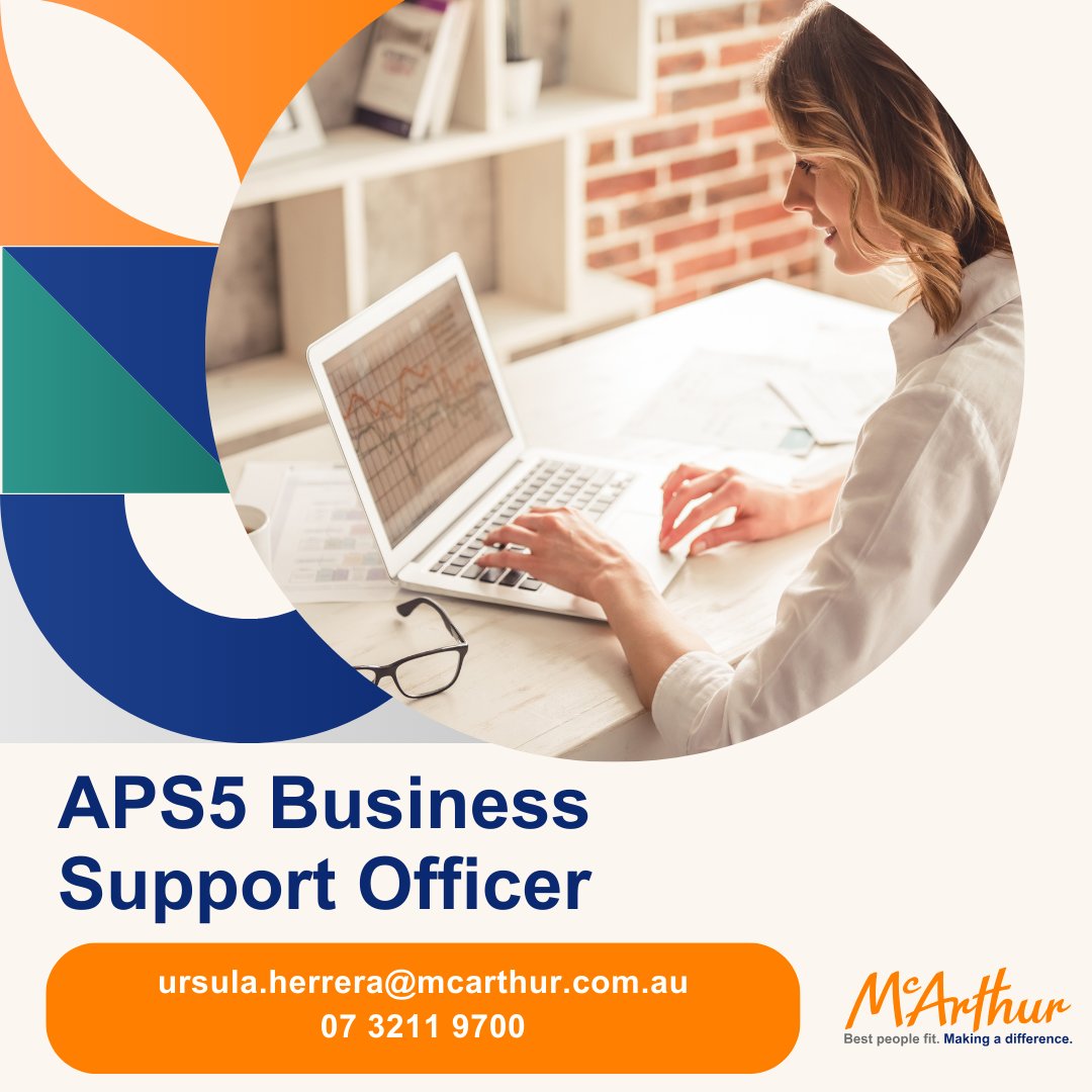 ✨A fantastic opportunity for an empathetic Business Support Officer to support the Mental Health and Wellbeing Services program.

mcarthur.com.au/jobs/details/a…

#brisbanejobs #queenslandjobs #businesssupport #governmentjobs
