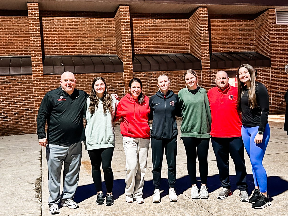 Daniel Boone Girls Basketball (@dbhs_girlsbball) on Twitter photo 🏀Coaching Staff and Senior Dinner!🏀
We are blessed with an exceptional group of seniors! It was great to spend time with them off the court! Lots of conversations and laughs! <a href="/JaydenRiddle05/">Jayden Riddle</a> <a href="/JosieJJenkins/">Josie Jenkins</a> <a href="/KyleighBacon/">Kyleigh Bacon</a> and Camryn Wine!! 🏀Coaching Staff and Senior Dinner!🏀
We are blessed with an exceptional group of seniors! It was great to spend time with them off the court! Lots of conversations and laughs! <a href="/JaydenRiddle05/">Jayden Riddle</a> <a href="/JosieJJenkins/">Josie Jenkins</a> <a href="/KyleighBacon/">Kyleigh Bacon</a> and Camryn Wine!!