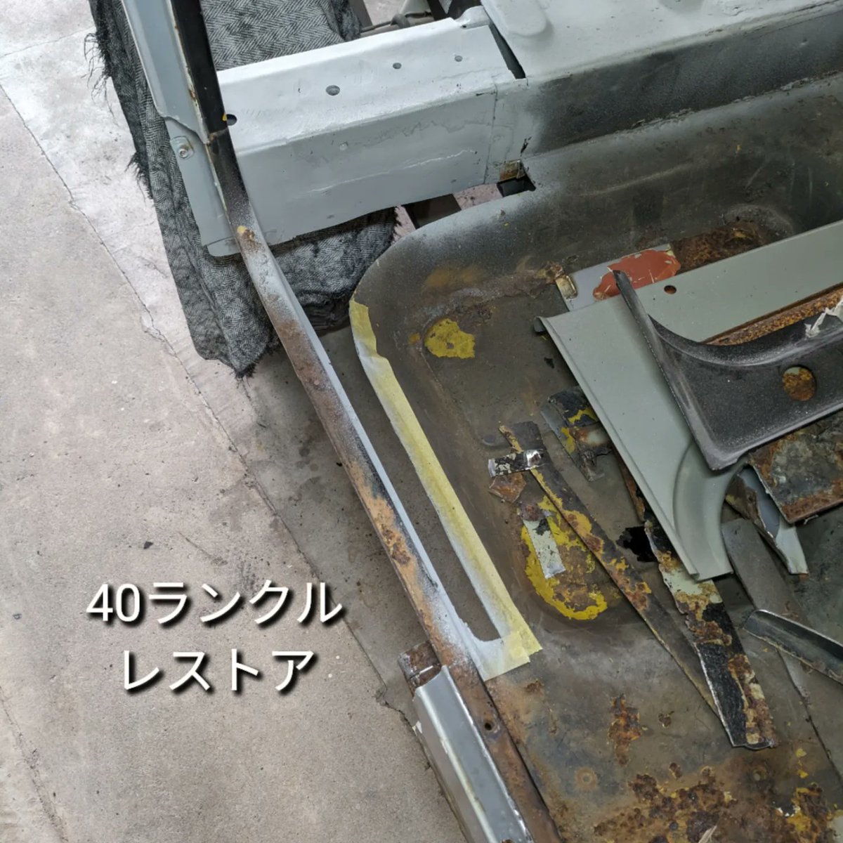 torquekanri's tweet photo. 40ランクルの床をつくりました。#fj40 #fj40landcruiser #fj40restoration #randcruiser #レストア #ランクル40 #restoration #車好きと繋がりたい #ボディーサービススズキ https://t.co/4hrXa2MLxX