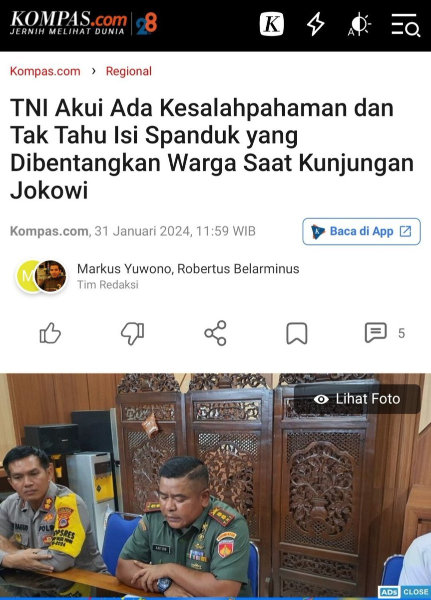 Jadi kita harus maklum...
Walau sudah dihajar sampai bonyok kita harus memakluminya karena terjadi kesalah pahaman sebab spanduk hg dibawak o/ pendukung Ganjar -Mahfud tersebut menggunakan bahasa sansekerta😁😁😁

Salam Waras &amp; NKRI