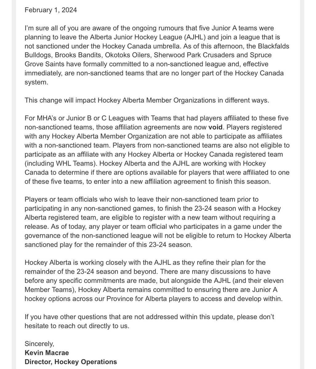 MLAC Hockey tweet media