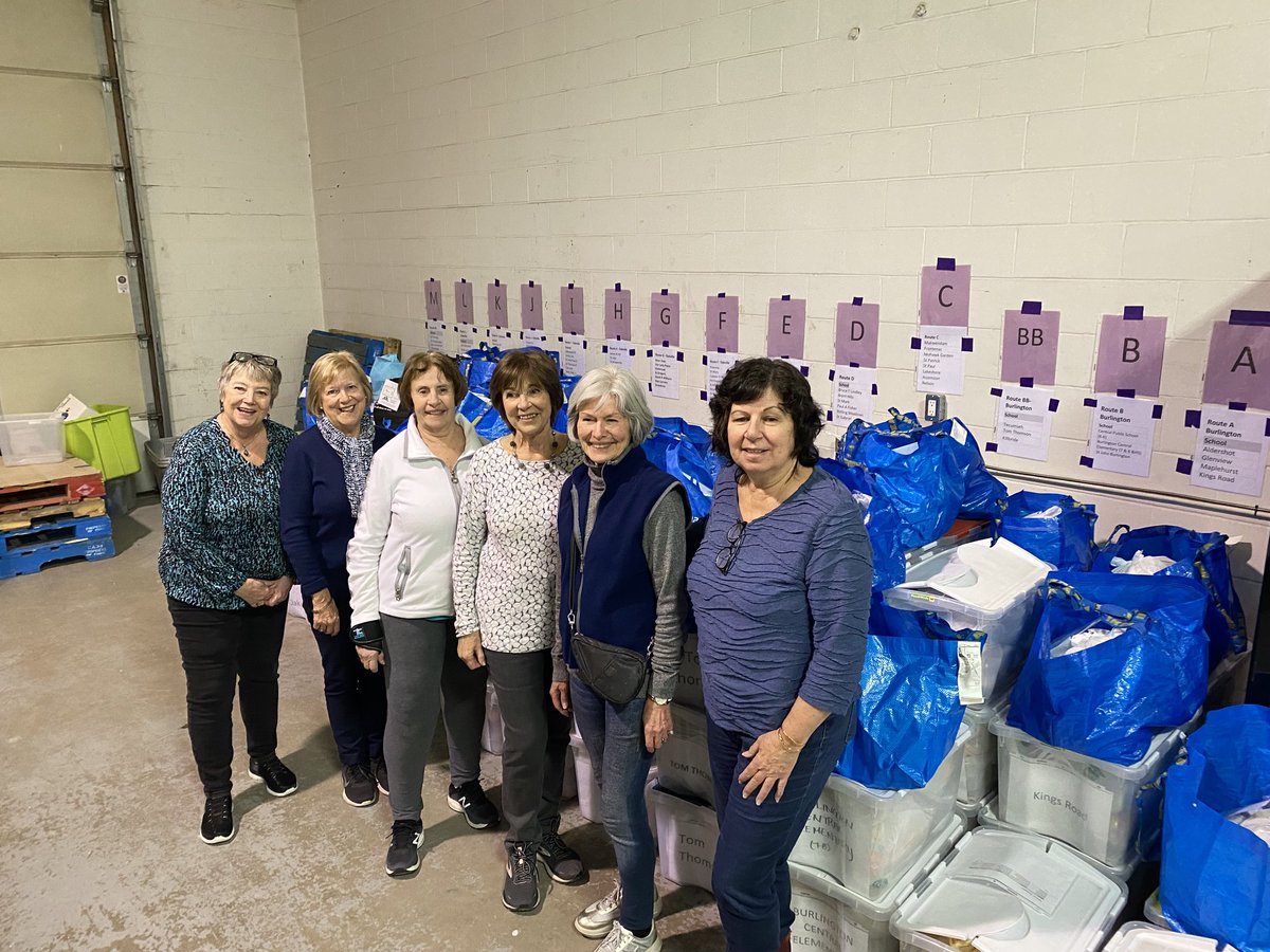 Food4KidsHalton's tweet photo. Huge thanks to Maycourt Group of Oakville who came to do our Burlington Pack on Wednesday, along side Pritima, Jason and Gayle as our packing support team! We are so grateful🥰#CommunityImpact #NoChildGoesHungry #weekendswithouthunger https://t.co/zotmq8Rioa