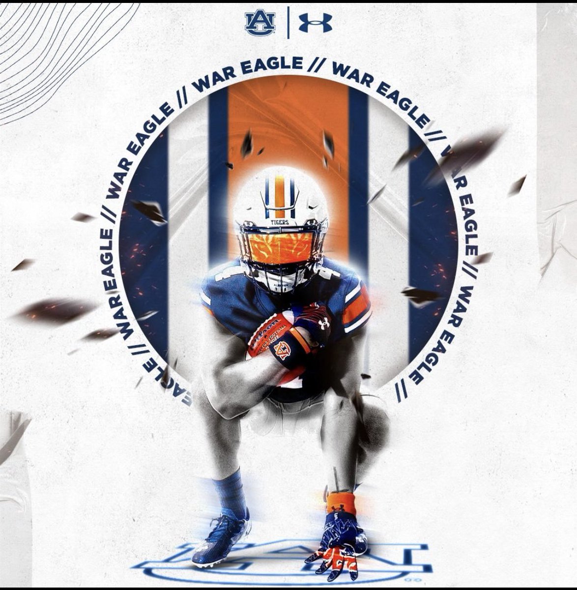 After a great conversation with @OLCoachHiller I am blessed to receive a PWO from Auburn University! @AuburnFootball @CoachHughFreeze @CoachThornton61 #WarEagle #WDE @TCA_Addison @TCAAddisonFB @That_Boi_Dhawk @GregJohnston67 @J_Clint @HC_Hayes