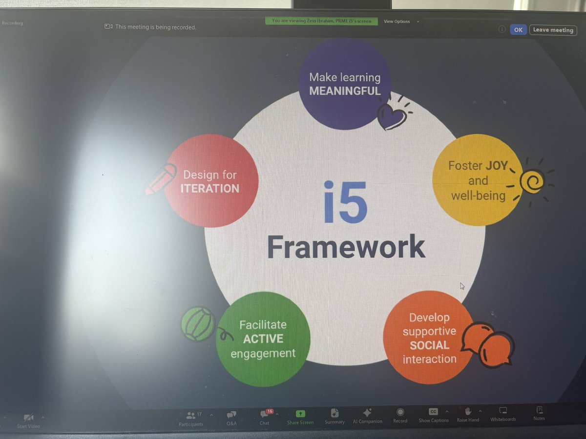 Attending the “i5 Giving Voice to Values workshop”. So many innovative pedagogical practices. Loving it ❤️ #UN 
#PRME