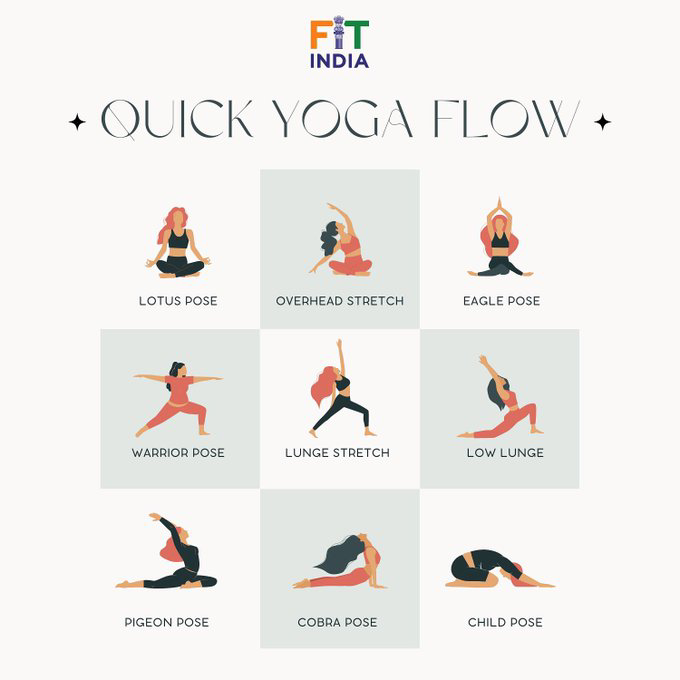 Flowing through tranquility with a quick and invigorating yoga sequence. 🧘‍♂️✨ 

#fit2024india 

@ianuragthakur
 
@nisithpramanik
 
@YASMinistry
 
@airnewsalerts
 
@ddsportschannel