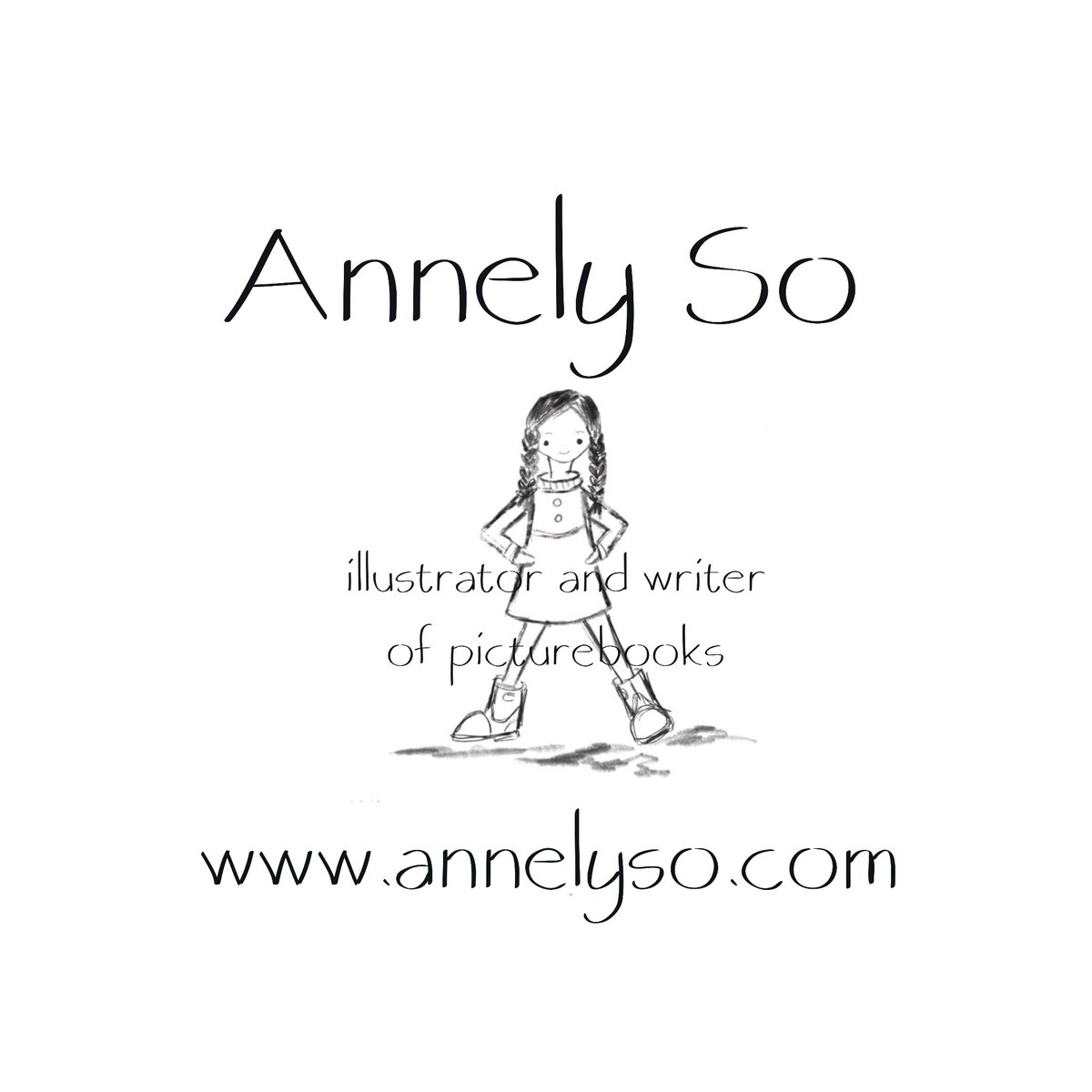 annely_so's tweet photo. New logo for new business card for new website!

#KidLitArtPostcard #kidlitart https://t.co/hRhh4JxiHH instagram/annelyartandullustration https://t.co/IjTWA8UVER