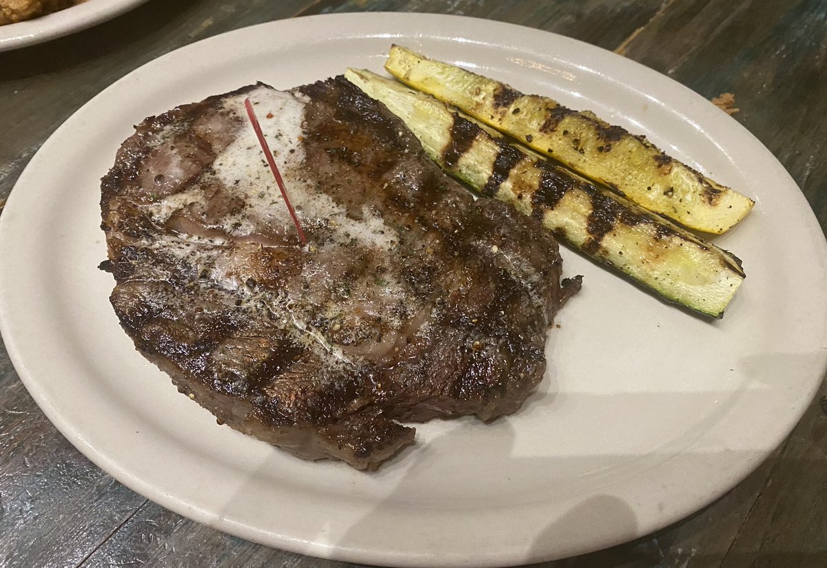 CoachCarthel's tweet photo. If you can’t be a big time coach, #BeABigCoach!
Last meal on the road for the ‘24 recruiting cycle, so had to do it up right! Full order of Rocky Mountain Oysters and a 16oz ribeye, served blue rare…🤤🥩#ProteinOverdose https://t.co/mq8XNULYS3