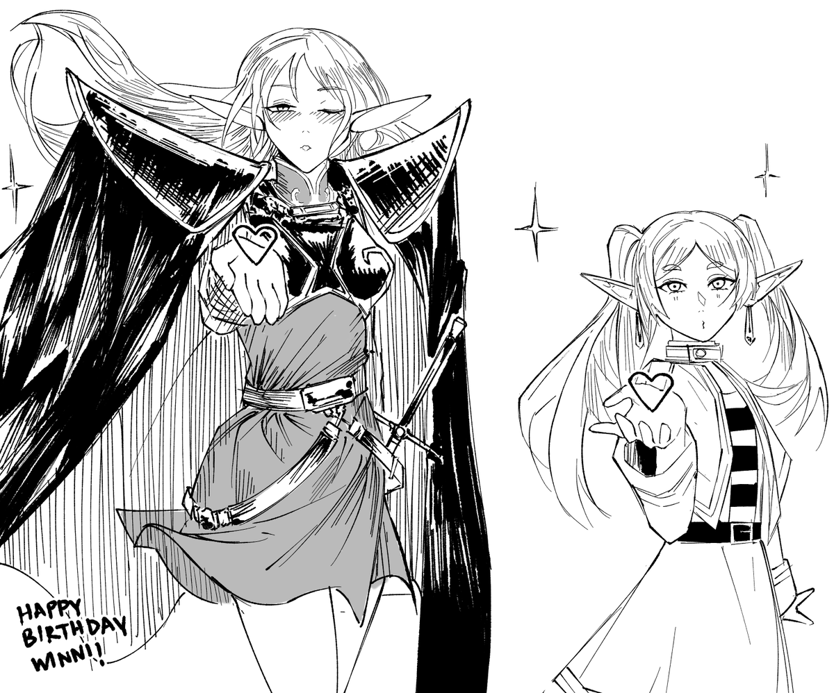 Suddenly a good day to draw elves 