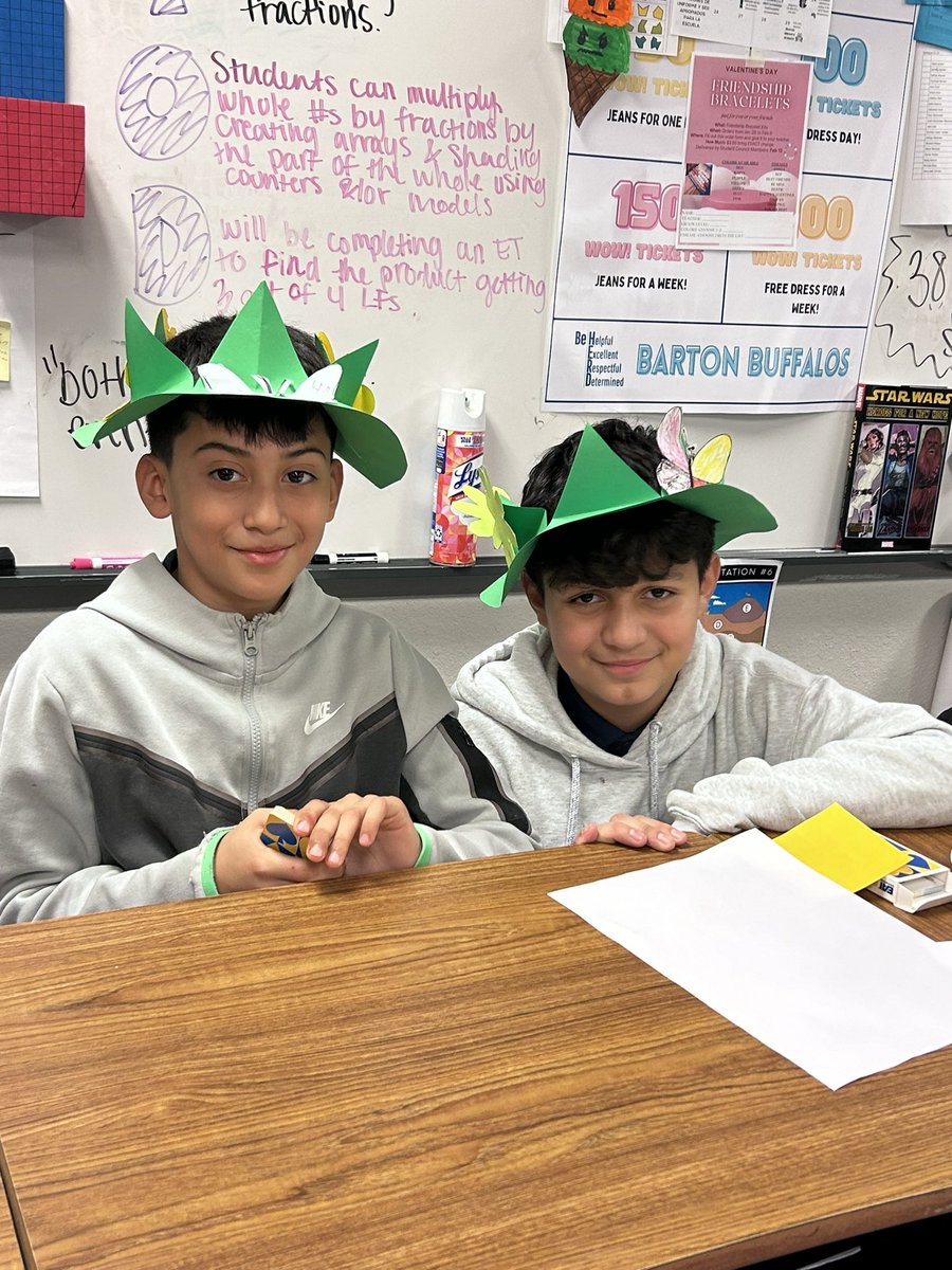 STEM was a success! Our families loved the math activities and were so excited to get to-go stations! #5thgraderocks <a href="/BartonBuff/">Barton Elementary</a>