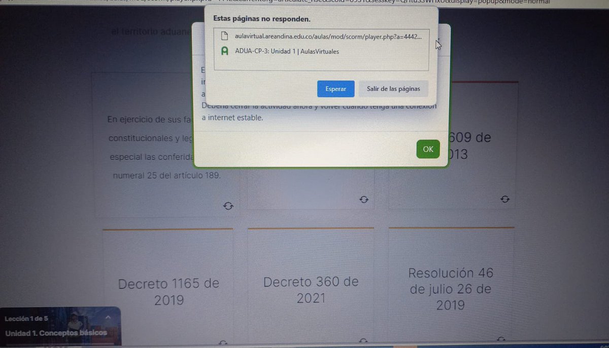 Ha pasado el primer día del curso de formación en concurso <a href="/DIANColombia/">DIANColombia</a> y la plataforma de @Areandina no funciona. Todo es improvisado y a las patadas porque a la <a href="/CNSCColombia/">Comisión Nacional del Servicio Civil</a> no le importa la calidad del proceso #TodoMalCNSC 

<a href="/PGN_COL/">Procuraduría General de la Nación</a> <a href="/cutcolombia/">Central Unitaria de Trabajadores</a> <a href="/maltescut1/">Francisco Maltés Tello</a> <a href="/GERPASO13/">GERMAN PATIÑO SOCHE</a>