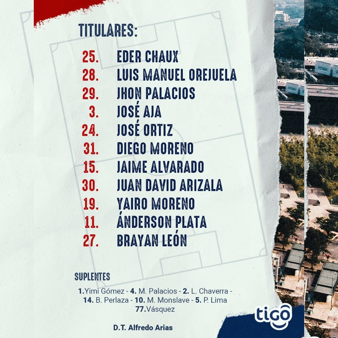 JuanAristiAngel's tweet image. Nominas del @JuniorClubSA y del @DIM_Oficial por #Fecha3 de @LigaBetPlayD I de @Dimayor del 2024 jueves 1 febrero desde 8:20pm transmite desde 6:30pm @alrojovivodim de @ondas1350am y #LaPoderosa 106.6 FM, narra @elgeneral1350, hay #EstadioVirtual en Hotel Tequendama (antes Tryp).