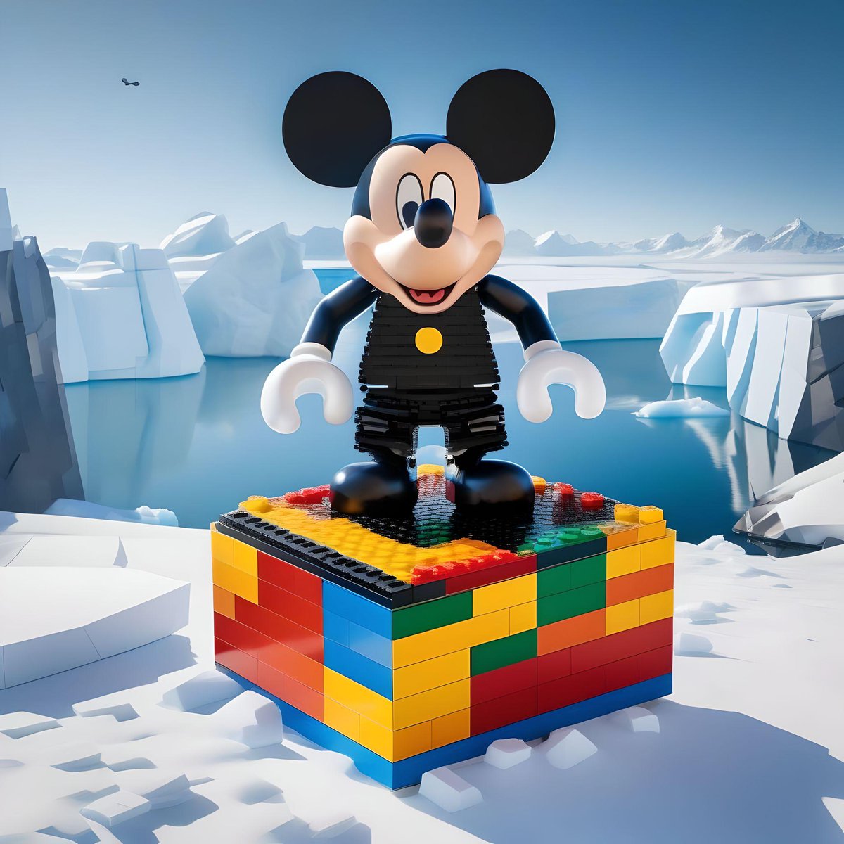 mmatuuu17's tweet image. Fortnite Lego X Mickey Mouse Empirico. Esta data me llego desde el teléfono rojo, en el reset de 2026 va a estar disponible. #escapematrix