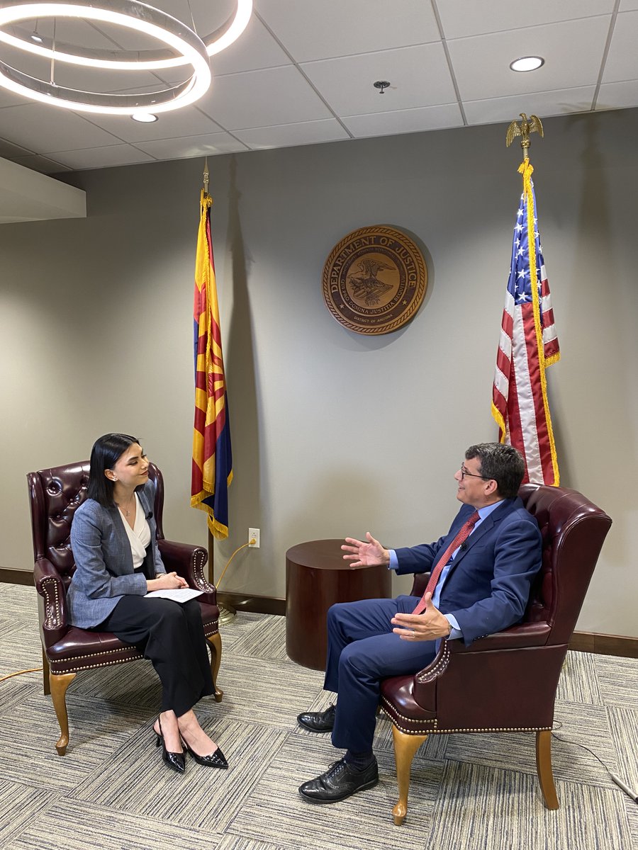 Fue placer hablar con Ana Mafud de Telemundo Arizona al temas de prevención de tráfico humano, y la protección de los sobrevivientes. telemundoarizona.com/noticias/trata…