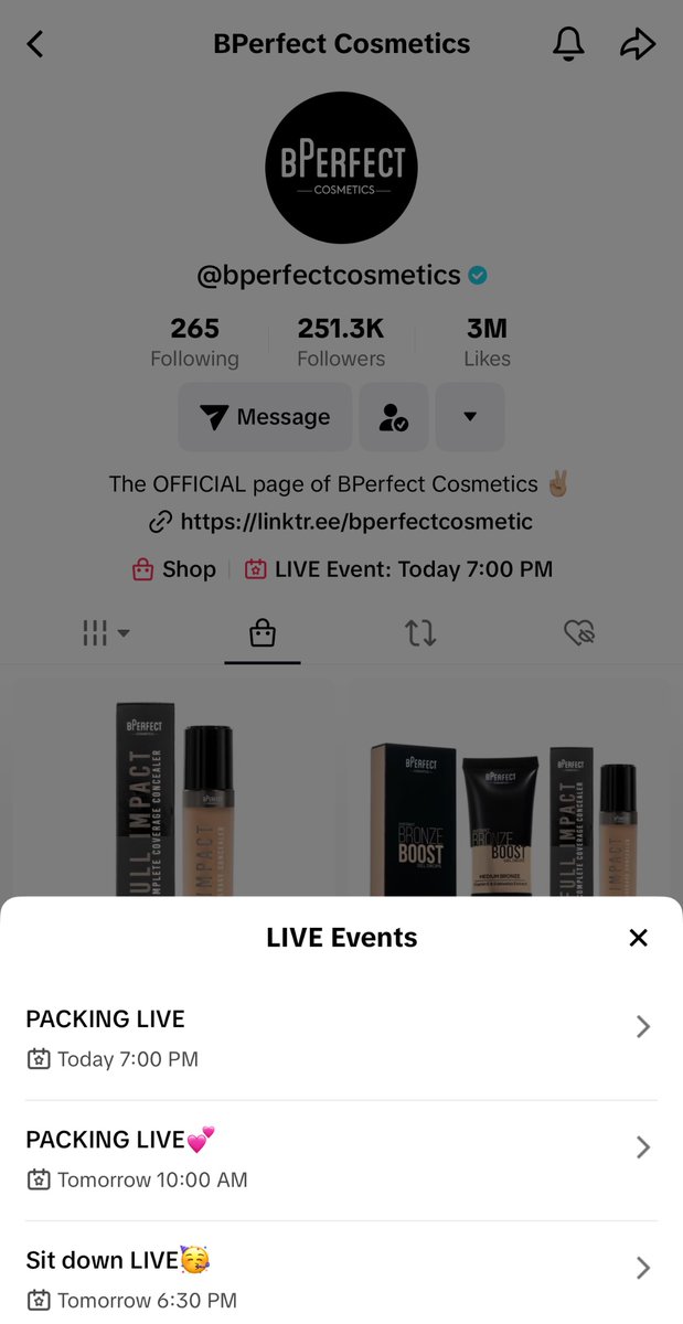 fitness_makeup's tweet photo. #Might #Start #Sharing #Posting #These #MoreOften to #RemindPeople about #Lives #LiveEvent bperfectcosmetics #TT #3 to #SignUpFor #TheyDo #PackingLives #PackingOrders #Swatching #Swatchers #MakeOvers #ShowingProducts #JustThere to #Chat &amp; #HelpOut #Packers #foryou #fyp https://t.co/zYCh8D4fyR
