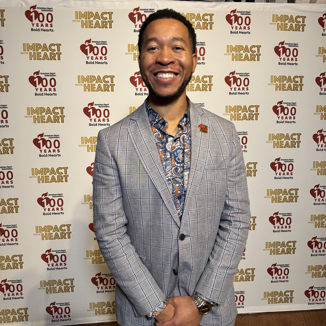 American_Heart's tweet photo. Congratulations to Live Chair Health Founder, Andrew Suggs, for extraordinary efforts empowering barbers to support community health. He earned the #ImpactwithHeart EmPOWERED to Serve Business Accelerator award. https://t.co/9XYuaothoK