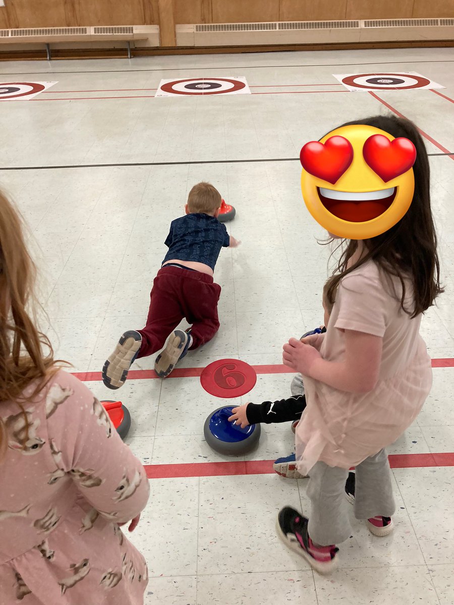 PEMckenna's tweet photo. All curling all week @belayrschool this week! Thanks to our friends @MEelementary and @SouthWoodside for sharing their equipment! @HRCEHealthPromo https://t.co/DBy6T1jDzN