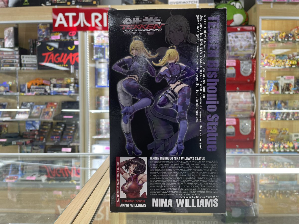 To celebrate the launch of Tekken 8, Mash House will be hosting a Tekken 8 tournament this Saturday.

Winner of the tournament will walk away with this Nina Williams figure, courtesy of <a href="/FoundItShop/">Found It Electronics & Video Games</a>!