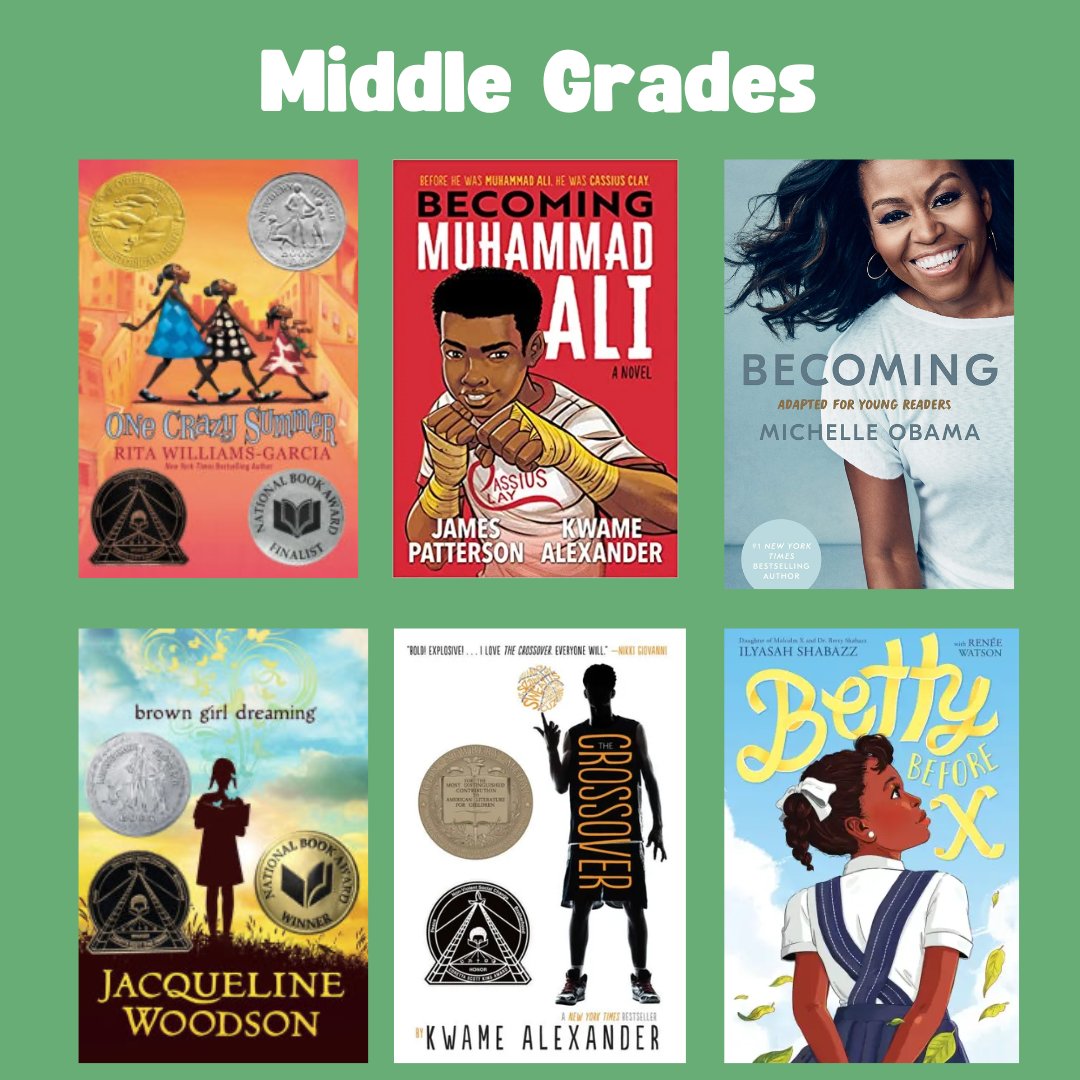 Today marks the start of Black History Month! Let's celebrate Black history this month and all months of the year! At Learning Matters we're all about reading, so here are some picture and chapter books to read to celebrate Black History Month!