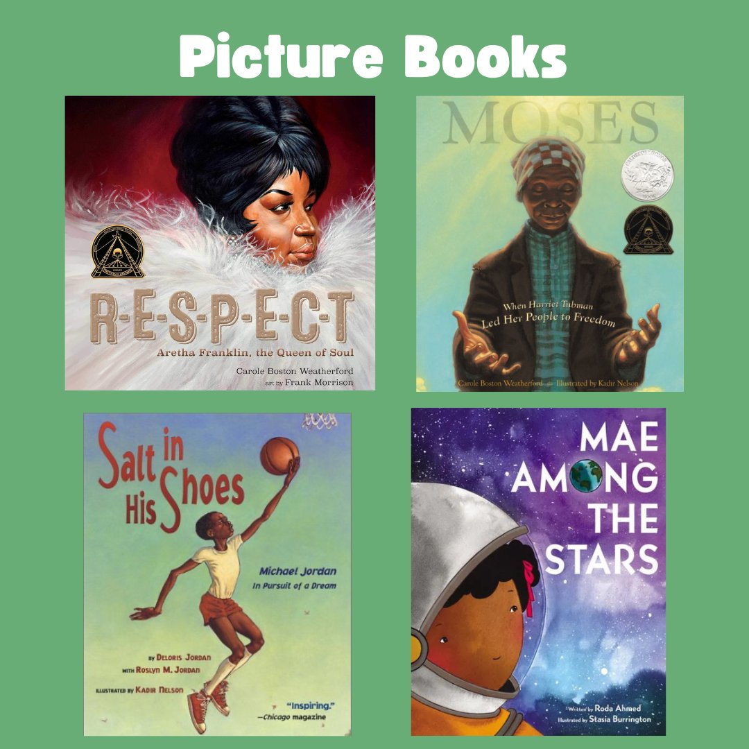 LearnNashville's tweet photo. Today marks the start of Black History Month! Let's celebrate Black history this month and all months of the year! At Learning Matters we're all about reading, so here are some picture and chapter books to read to celebrate Black History Month! https://t.co/mcywp0JuVy
