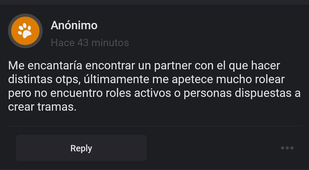 ANON BUSCA TRAMAS ‼️

— 🃏