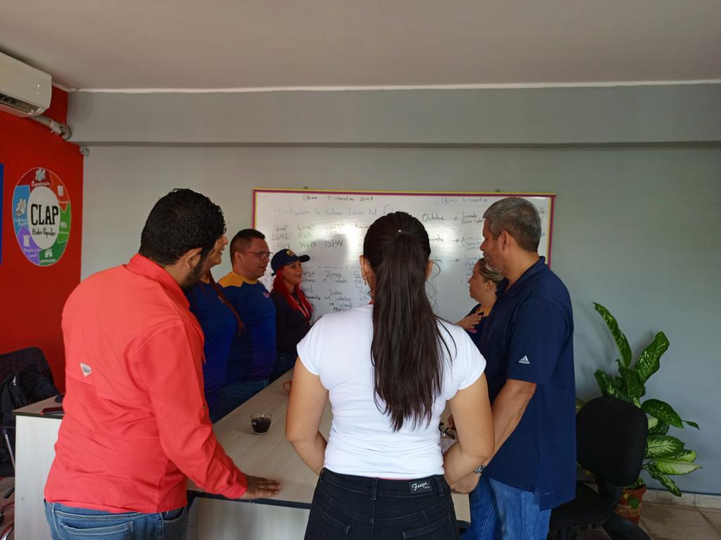 sunagroapure's tweet photo. #SunagroInforma📣
Este jueves #1Feb En las oficinas de la Superintendencia Nacional de Gestión Agroalimentaria del estado Apure, se llevó a cabo el taller de preparación para el combate del programa "Conciencia Misionera".
#FebreroAntiimperialista https://t.co/kgdGBRxCIo