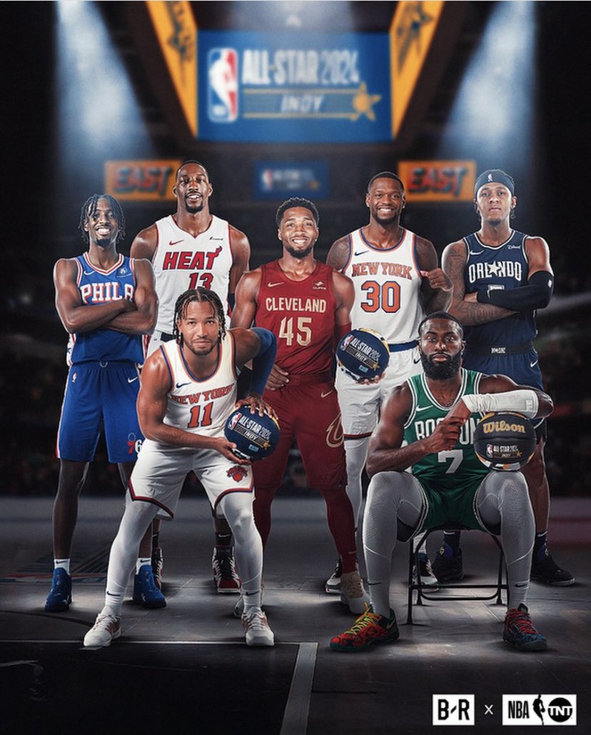 NBAentame's tweet photo. 2024オールスターのベンチメンバー https://t.co/eHh9nItzaa