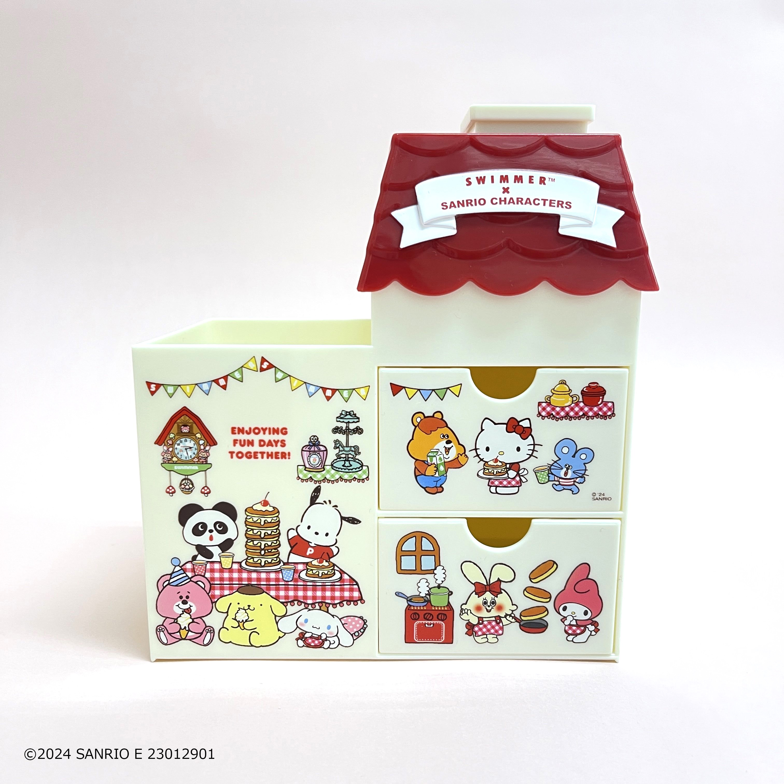 swimmer スイマー　ミニチェスト　2個 ハローキティレターラック　まとめ Amazon.co.jp: スイマー ミニチェスト プチキャビネット 2段