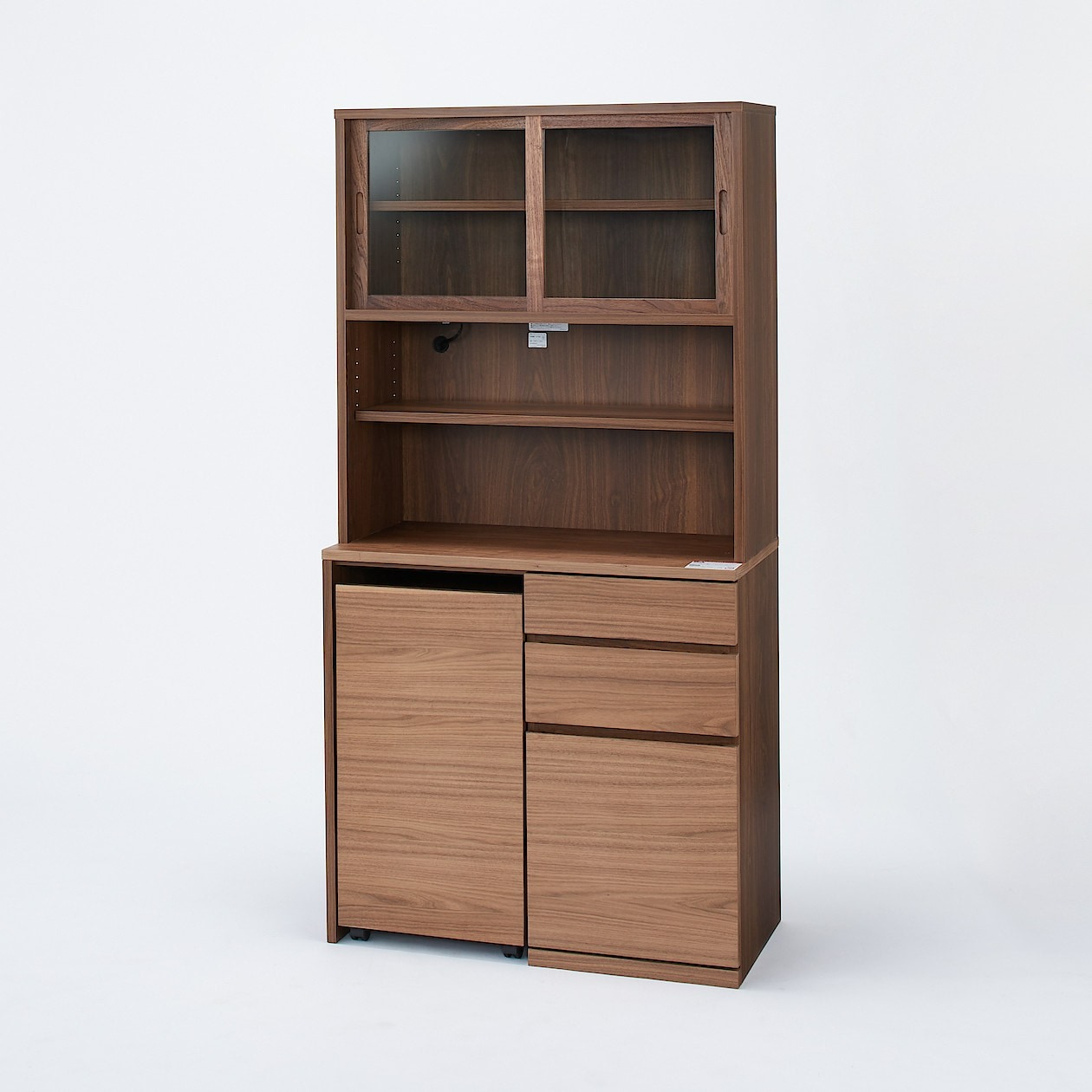 【無印良品】木製カップボード・幅１２０ｃｍ・オーク材【送料込】 木製カップボード・幅120cm・オーク材 | 無印良品