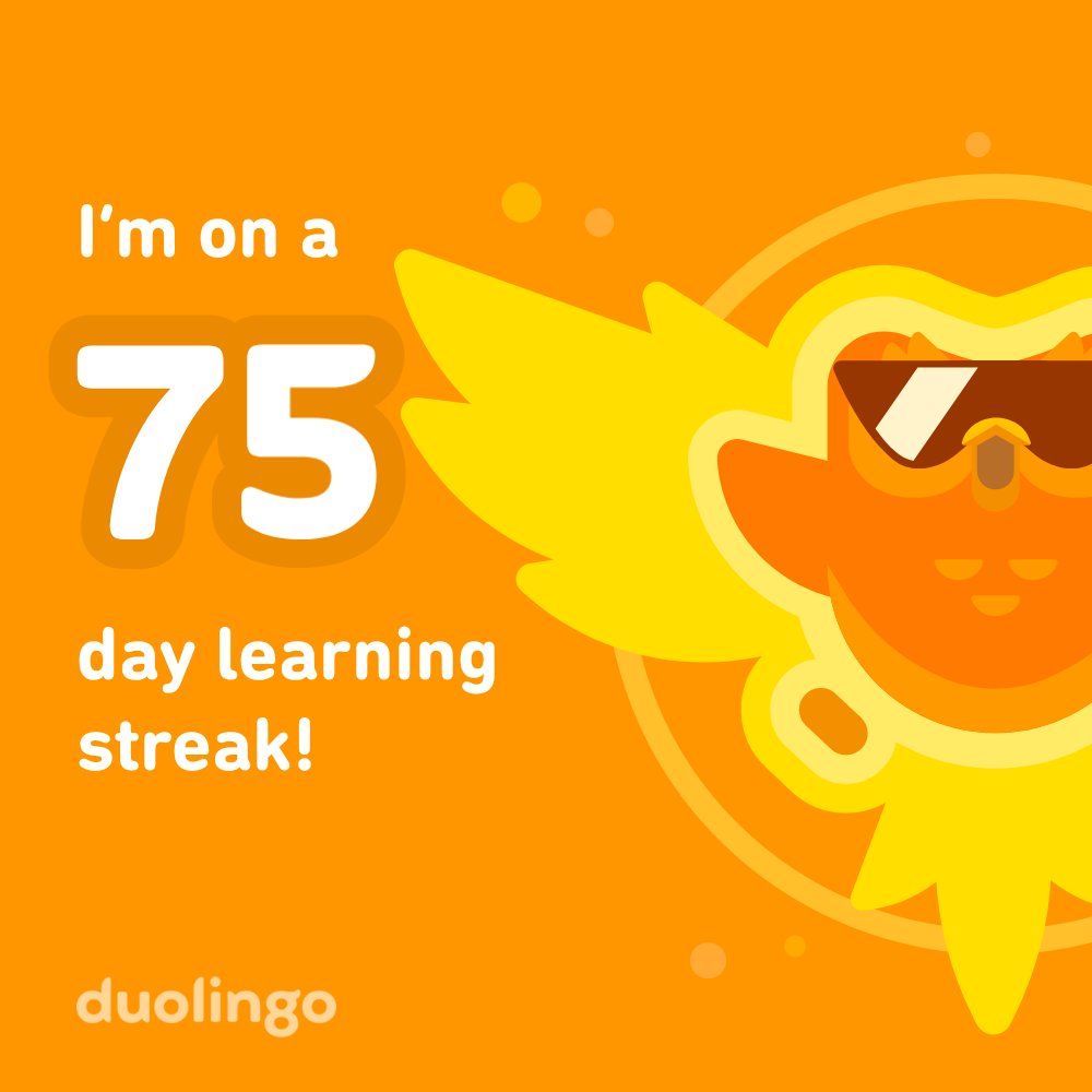 Learn a language with me for free! Duolingo is fun, and proven to work. Here’s my invite link: invite.duolingo.com/BDHTZTB5CWWKSM…