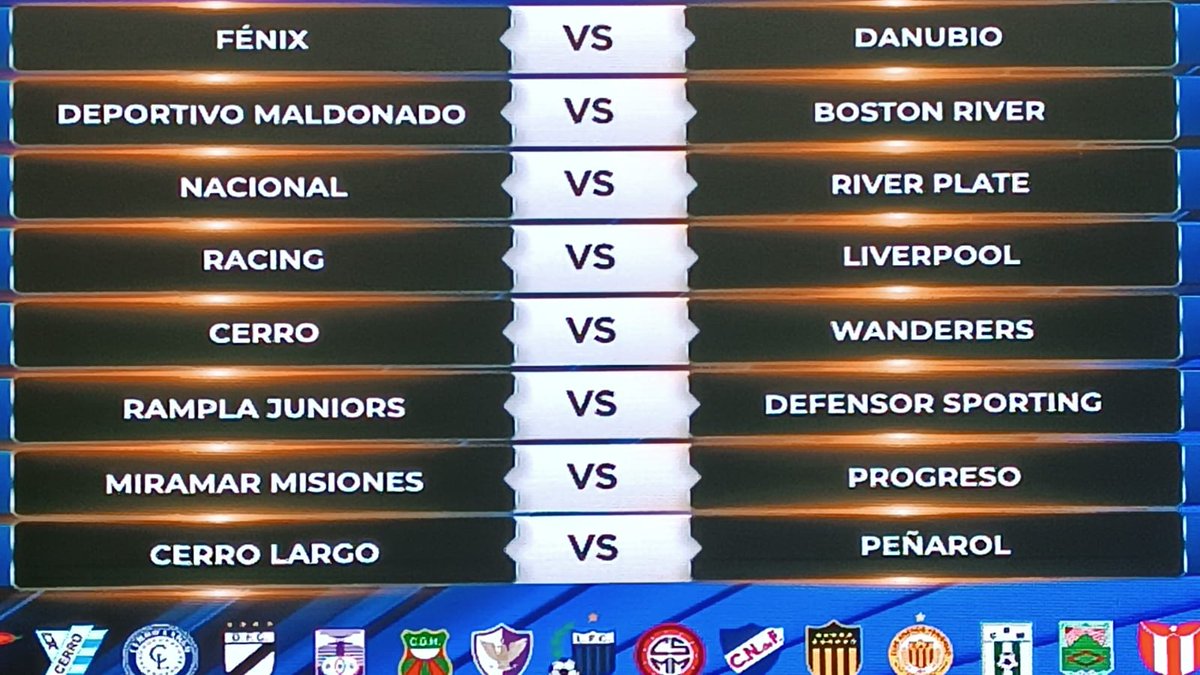 Así va la fecha 1 del Apertura, see posterga <a href="/RamplaJuniorsFC/">Rampla Jrs.</a> vs <a href="/DefensorSp/">Defensor Sporting</a> , el Clásico se juega en la 6ta fecha, en  esq fecha juegan <a href="/DanubioFC/">Danubio Fútbol Club</a> ante <a href="/DefensorSp/">Defensor Sporting</a> y en la 7 <a href="/RamplaJuniorsFC/">Rampla Jrs.</a> vs <a href="/CACerro_oficial/">Club Atlético Cerro</a> . Todo estará en <a href="/superfutboluy/">SuperFútbol</a> junto al gran equipo!