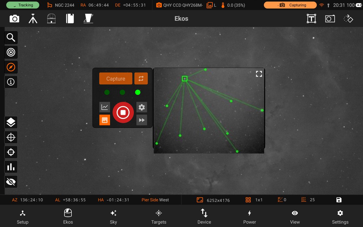stellarmate's tweet image. #StellarMate App v2.6.80 is released for Android &amp;amp; iOS. + Full DSS Catalog
+ Sharpless 2
+ Revamped UI
Plus huge performance improvements.