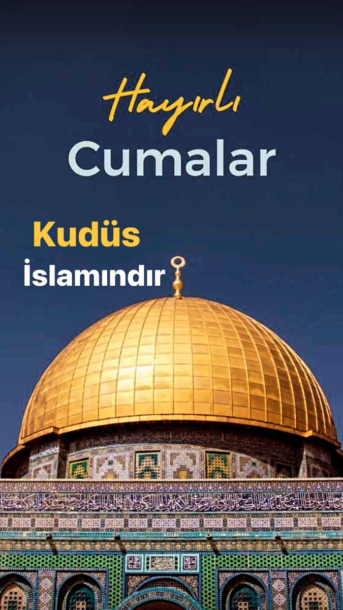 Cumâ-ül Hâyr🌼

#Kudüsislamındır
#FreeGaza
#FreePalestine 🇵🇸
#BoykotaDevam 
#TeroristisraelUsa