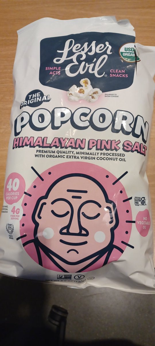 rawkthecasbah's tweet image. @LesserEvilSnack I. Cannot. Stop. Eating. This. Popcorn. So ridonculously good! ❤️