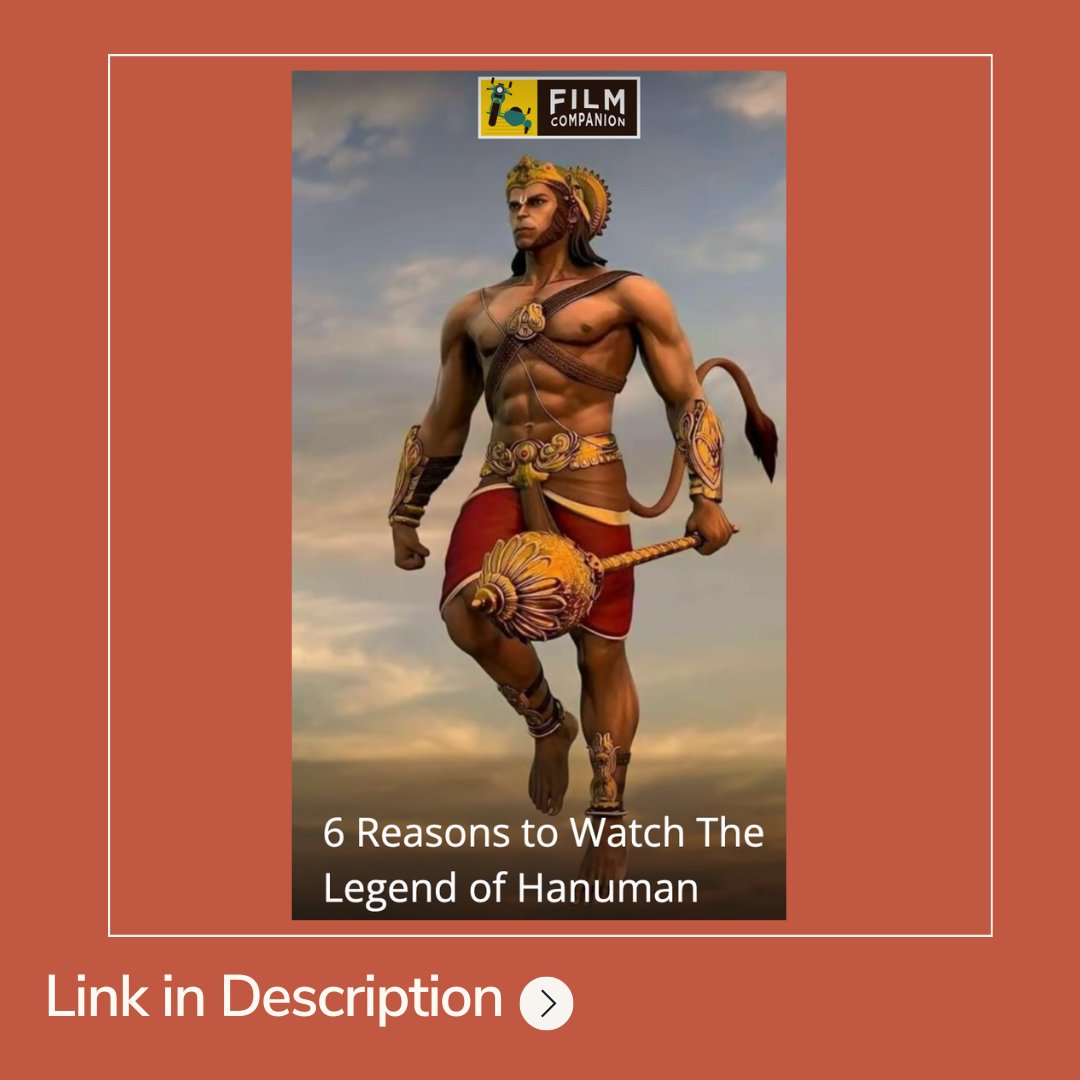 Still haven’t checked out The Legend of Hanuman? Maybe these reasons can change your mind. Link to article : filmcompanion.in/ampstories/web… #HotstarSpecials #TheLegendOfHanumanS3 #disneyplushotstar #TheLegendOfHanumanOnHotstar @graphicindia